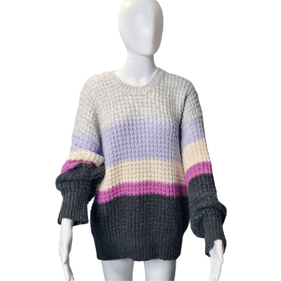 Universal Thread Sweater Chunky Colorblock Size XL - Picture 5 of 5